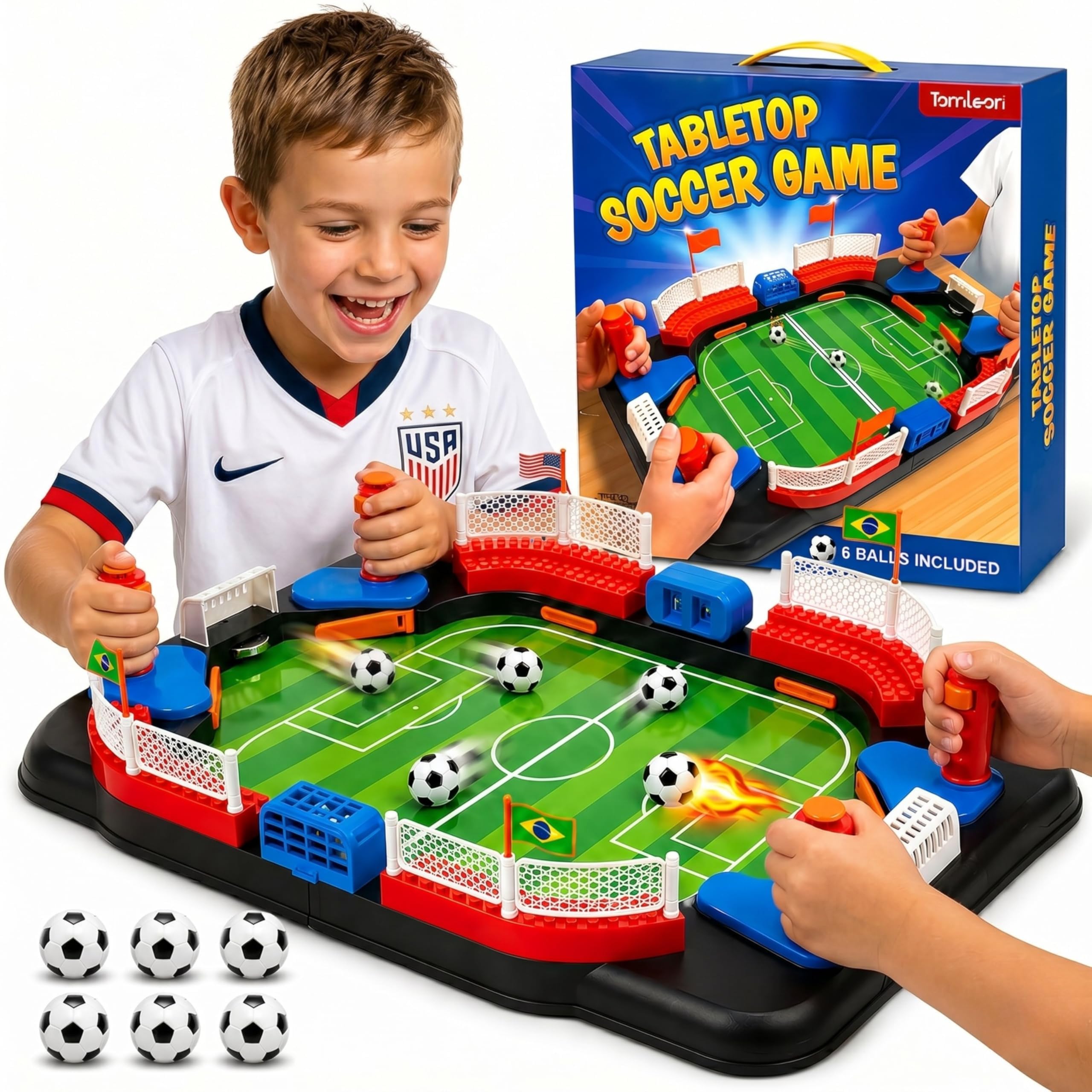 Amazon.co.jp: 子供用サッカーボードゲーム:テーブルトップフーズ
